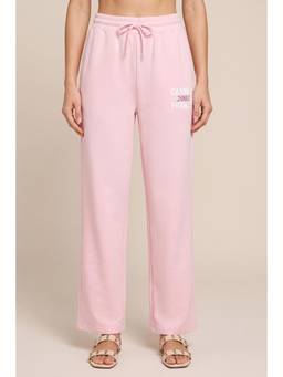 Zivame - Athleisure Straight Leg Pants - Pink