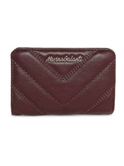 Marina Galanti - Maroon Color Soft PU Material Medium Size Wallet - MW0094M30026