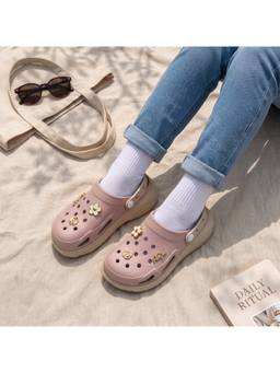 Chupps - Women Pink Brat Clogs