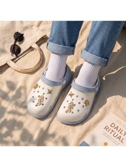 Chupps - Women White Brat Clogs