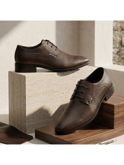 Lee Cooper - Men Dark Brown LC2035B2R Derbies