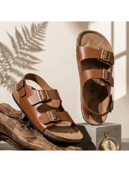 Lee Cooper - Men LC8336C Tan Sandals
