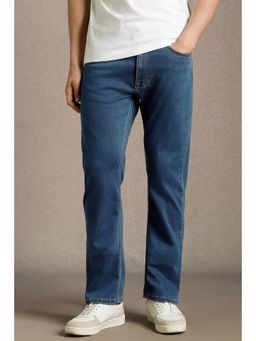 Louis Philippe - Men Blue Mid Slim Fit Jeans