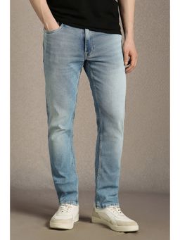 Louis Philippe - Men Blue Slim Fit Jeans