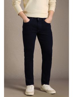 Louis Philippe - Men Black Smart Fit Jeans