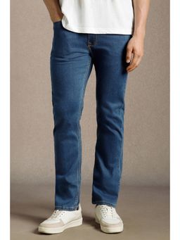 Louis Philippe - Men Blue Slim Fit Jeans