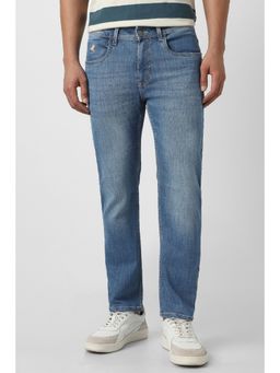 Peter England - Men Blue Wash Jeans