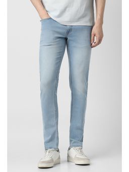 Peter England - Men Blue Wash Jeans