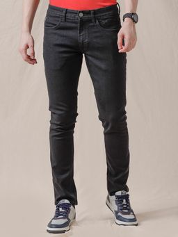 WROGN - Solid Black Slim Fit Jeans