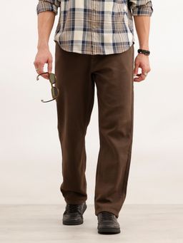 WROGN - Khaki Solid Anti Fit Denim Jeans