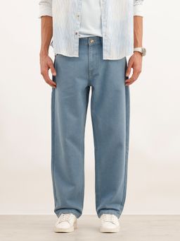 WROGN - Blue Fade Loose Fit Denim Jeans