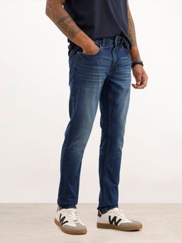 WROGN - Blue Faded Skinny Fit Denim Jeans