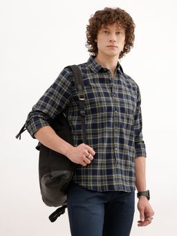 WROGN - Green Slim Fit Checkered Shirt