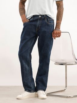 WROGN - Blue Washed Relaxed Fit Denim Jeans