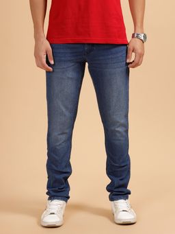 WROGN - Blue Heavy Fade Slim Fit Jeans