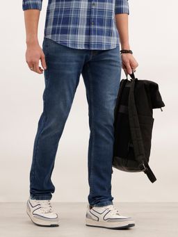 WROGN - Blue Faded Slim Fit Denim Jeans
