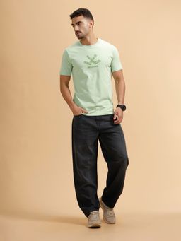 WROGN - Grey Casual Fade Loose Fit Jeans