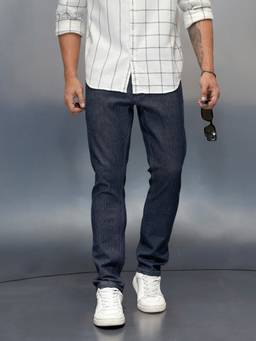 WROGN - Blue Men's Casual Straight Fit Jeans