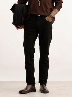 WROGN - Black Faded Slim Fit Denim Jeans