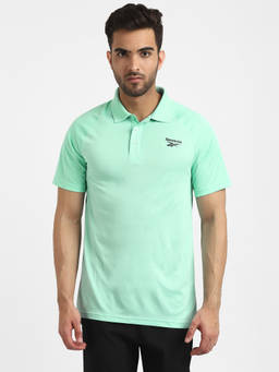 Reebok - Rbk Ct Polo Green Training Polo Shirt