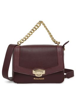 Marina Galanti - Maroon Color Soft PU Material Medium Size Shoulder Bag - MB0384SR2021
