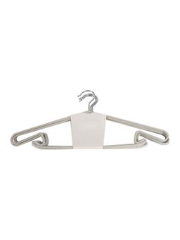 Voncasa - Extendable Anti Slip Iron Hanger with Hooks For Wardrobe