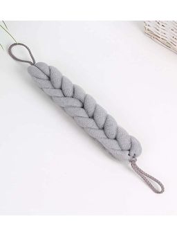 Voncasa - Dark Grey Loofah Back Scrubber