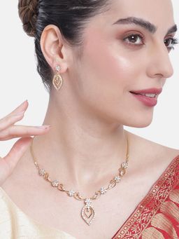 Estele - Gold Plated Mesmerizing Jewellery Set for Women