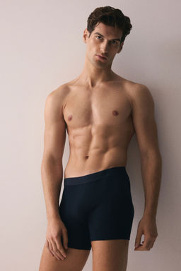 H&M - Men 3-Pack Mid Trunks With Lycra