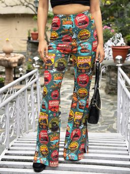 Tandul - Women Multi-Color Printed Trouser
