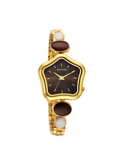 Sonata - Utsav 8185YM02 Brown Dial Analog Watch For Women