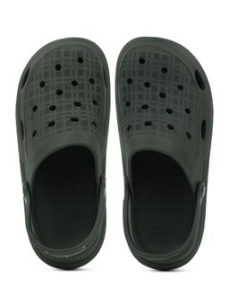 Carlton London - Textured Clogs Olive Men