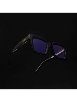 TED SMITH - Iconic Square Uv Protection Clear Sunglasses for Mens Womens