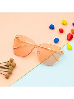 TED SMITH - Iconic Cat Eye Uv Protection Pink Sunglasses for Womens