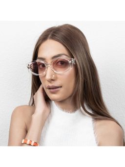 TED SMITH - Iconic Cat Eye Uv Protection Pink Graded Sunglasses for Womens