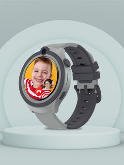 Spiky - 4G Calling Multi-Ui Waterproof Kids Smartwatch with Gps Tracking Black