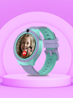 Spiky - 4G Calling Multi-Ui Waterproof Kids Smartwatch with Gps Tracking Purple