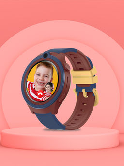 Spiky - 4G Calling Multi-Ui Waterproof Kids Smartwatch with Gps Tracking Blue