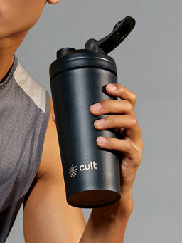 CULT - Steel Shaker 700ml Black