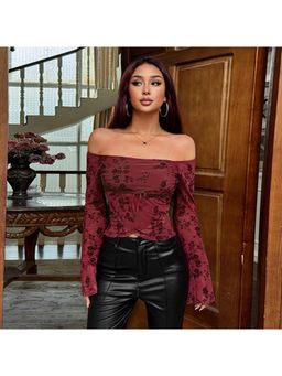 PARTIQ - Self Design Full Sleeves Top