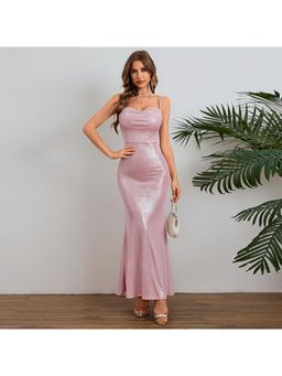 PARTIQ - Solid Sleeveless Maxi Dress