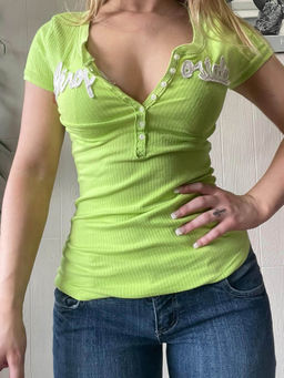 PARTIQ - Solid Half Sleeves T-Shirt