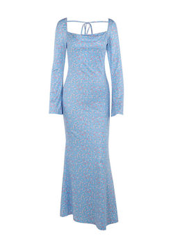 PARTIQ - Floral Full Sleeves Maxi Dress