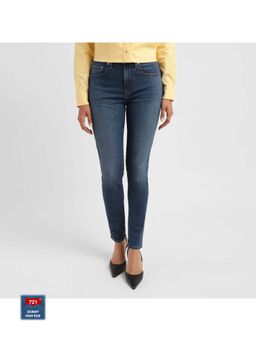 Levi's - Womens Blue High Rise 721 Skinny Jeans