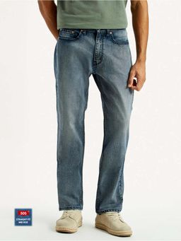 Levi's - Mens 505 Regular Fit Blue Jeans