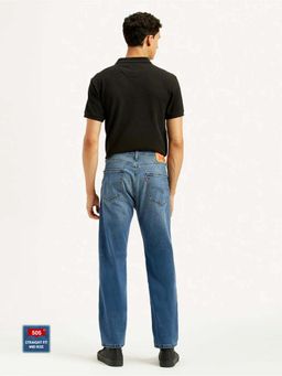 Levi's - Men'S 505 Straight Fit Blue Jeans
