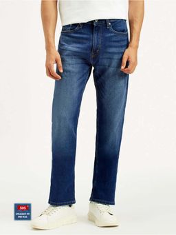 Levi's - Men'S 505 Straight Fit Indigo Jeans