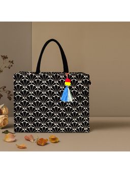 Earth Bags - Noir Bloom Classic Meets Contemporary Tote Bag