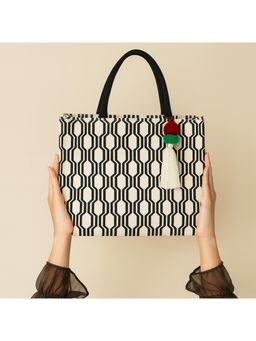 Earth Bags - Urban Rhythm Structured Style With A Twist Tote Bag