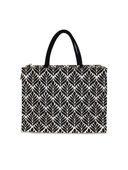 Earth Bags - Monochrome Muse Chic Secure Statement Tote Bag